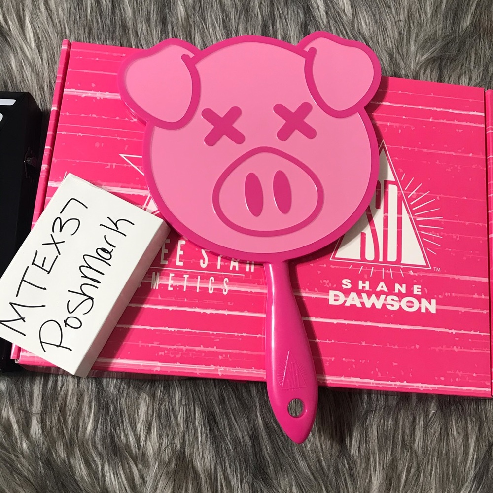🎄FIRM🎄JEFFREE STAR SHANE DAWSON PINK PIG MIRROR - Picture 1 of 6
